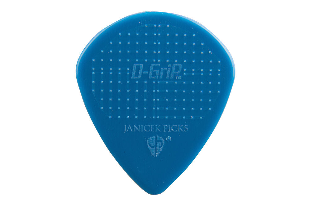 D-Grip Janicek Jazz A plektrum, 1,18 mm, havsblå, 6 st.