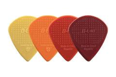 D-Grip Janicek Jazz B-plektrum, 0,88 mm, crème, 6 st.