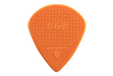 D-Grip Janicek Jazz B plektrum, 1,00 mm, orange, 6 st.