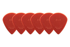 D-Grip Janicek Jazz B plektrum, 1,18 mm, rött, 6 st.