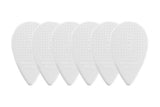 D-Grip Janicek Balkan-plektrum, 0,70 mm, vita, 6 st.