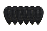 D-Grip Janicek Balkanplektrum, 1,00 mm, svart, 6 st.