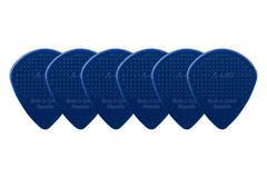D-Grip Janicek Jazz A plektrum, 1,40 mm, mörkblå, 6 st.