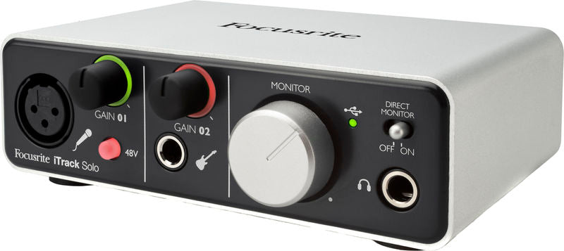 Focusrite iTrack Solo Lightning ljudkort