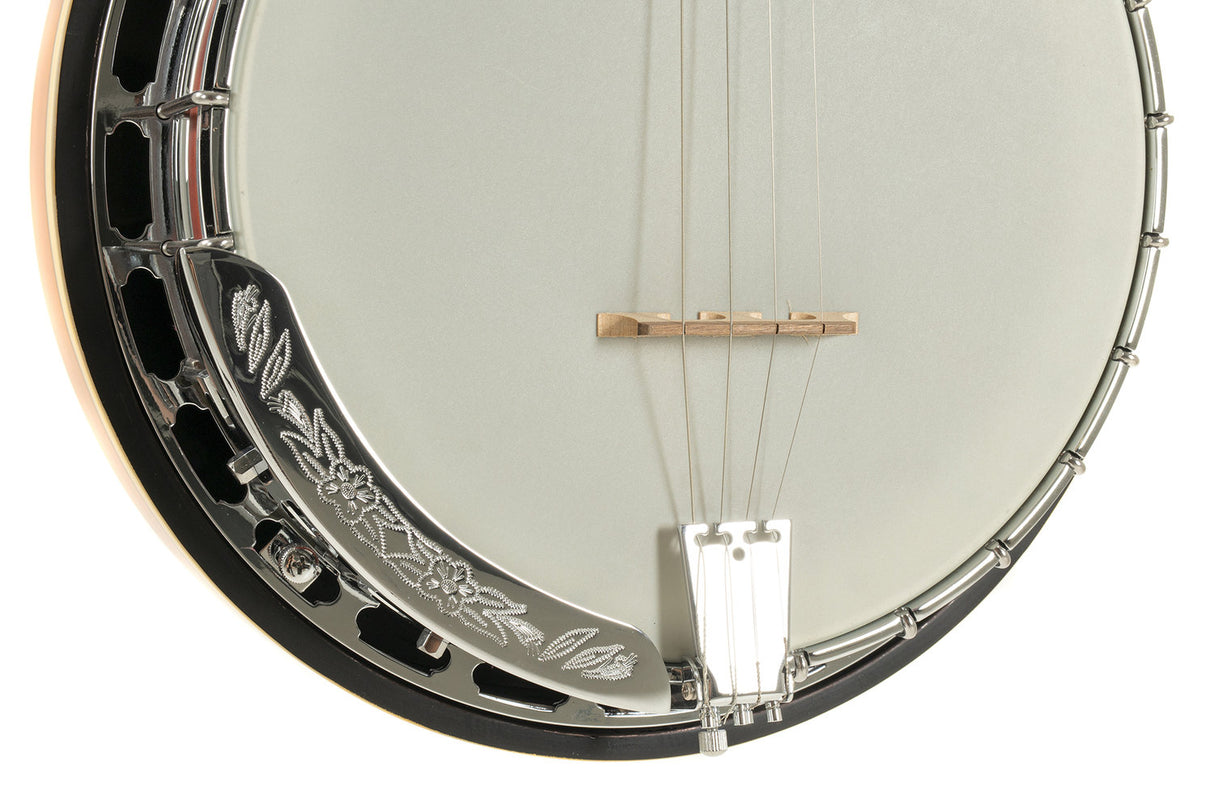 GEWA Banjo Premium - 4-strängad (med fodral)