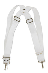 Basix bärrem till bastrumma, 5 cm bred, vit nylon