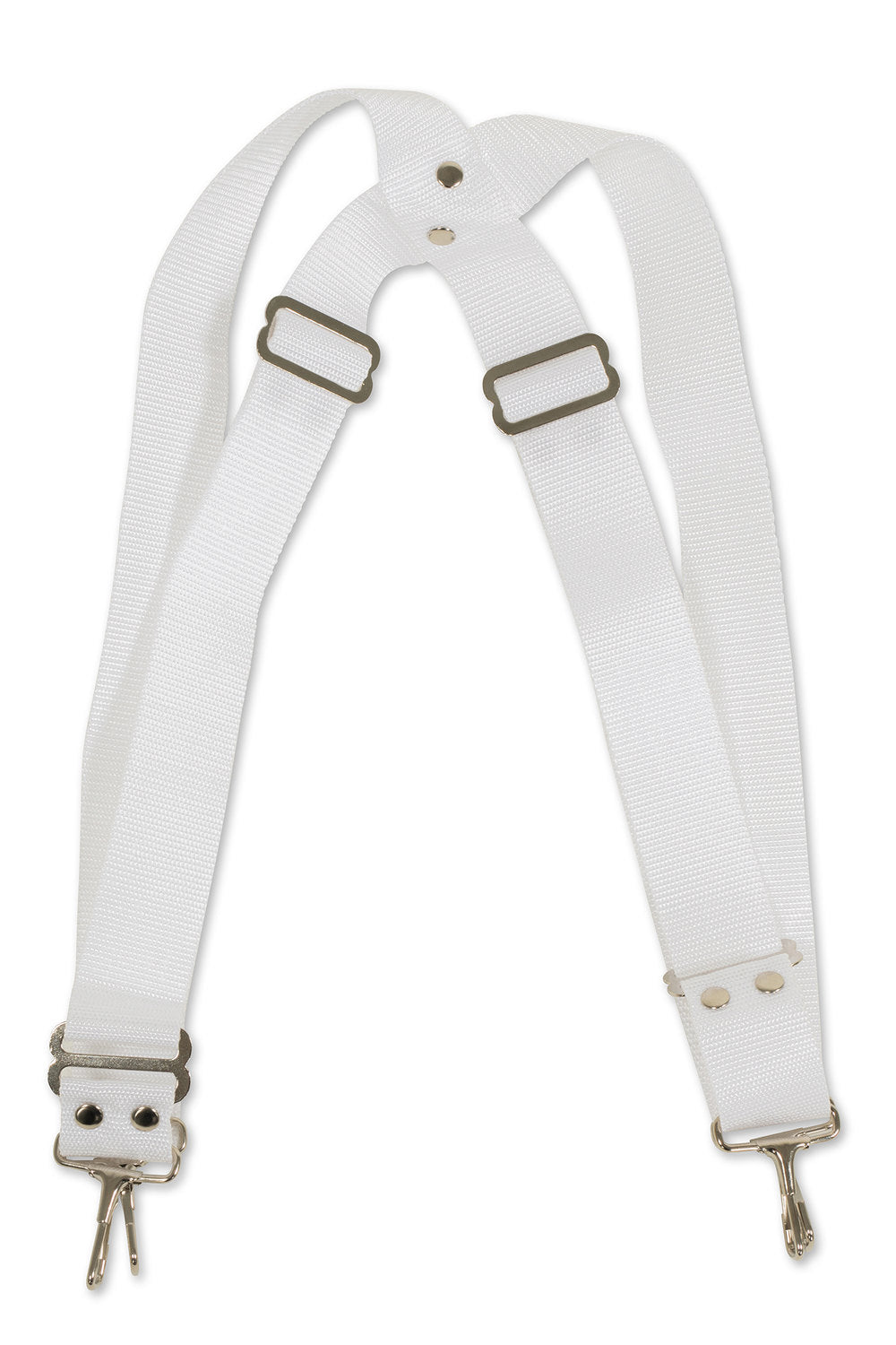 Basix bärrem till bastrumma, 5 cm bred, vit nylon