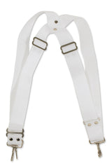 Basix bärrem till bastrumma, 5 cm bred, vit nylon