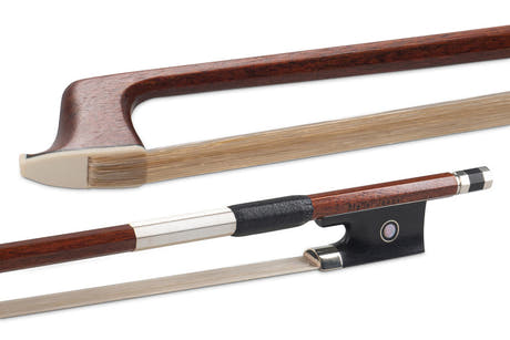 GEWA fiolstråke 4/4, kantig stav i pernambuco, Atelier Jaeger
