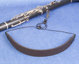 Neotech Clarinet Loop Strap, svart klarinettrem, 44,5 till 58,4 cm
