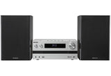 Kenwood M-918DAB - Minisystem med Bluetooth och DAB, Silver