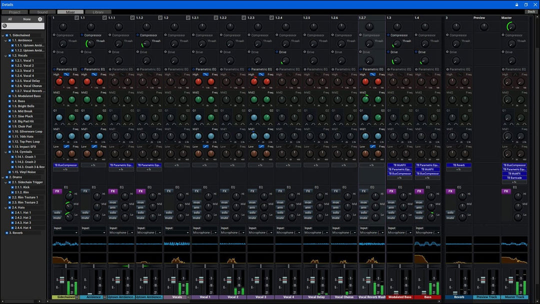 Mixcraft 9 Inspelningsstudio