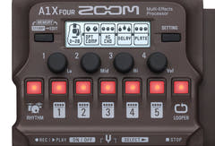 Zoom A1X Fyra akustiska effektpedal