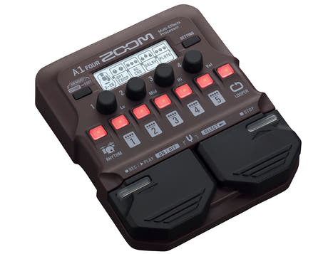 Zoom A1 Fyra akustiska effektpedal