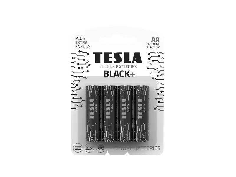 Tesla Black+ AA Batterier (4 st)