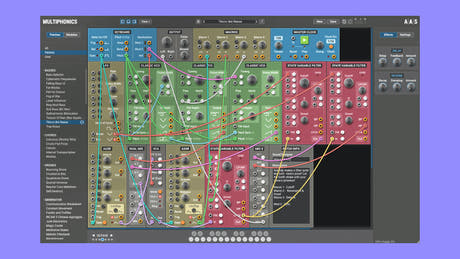 Multiphonics CV-1 Modulär synth