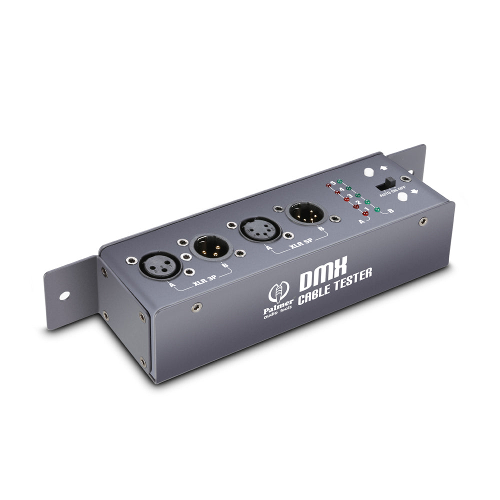 Palmer MCT DMX - 3-polig / 5-polig DMX- och XLR-kabeltestare