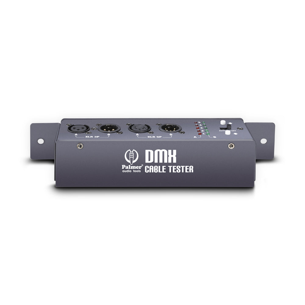 Palmer MCT DMX - 3-polig / 5-polig DMX- och XLR-kabeltestare