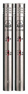 AKG C451B kondensatormikrofon (stereouppsättning)