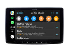 Apple Carplay , Android Auto i Fiat 500 Beige Interiör (2007-2015)