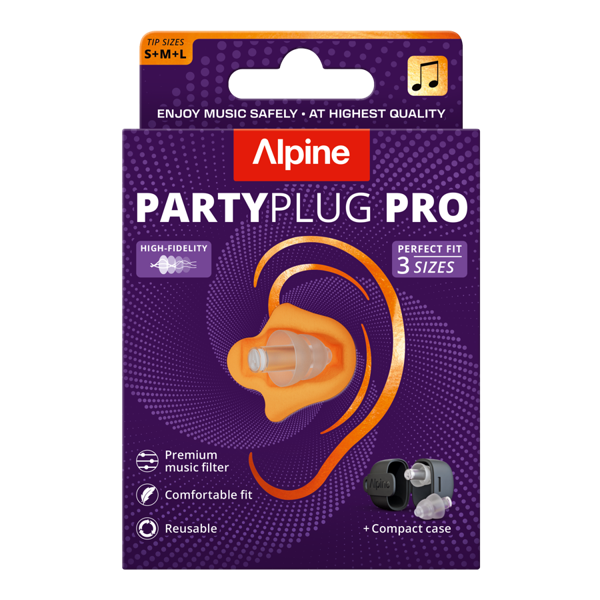 Alpine Partyplug Pro Öronproppar (Clear)