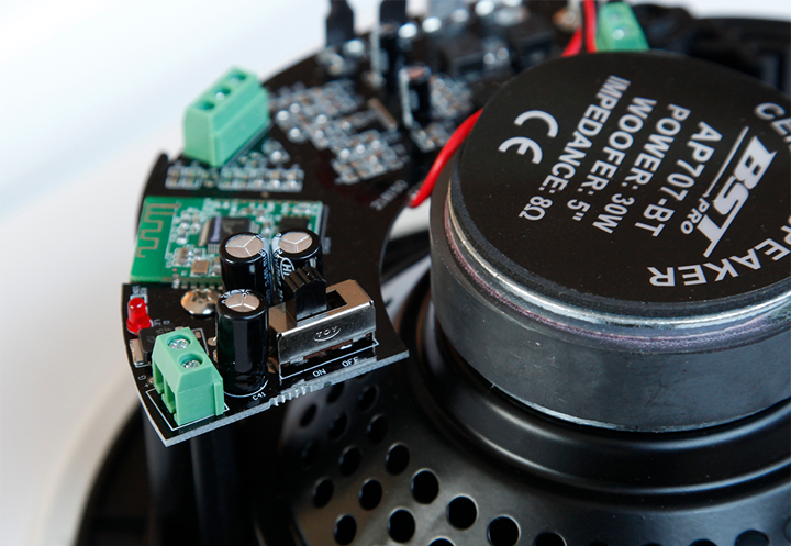 Installationshögtalare-set - 5,25" m. Bluetooth