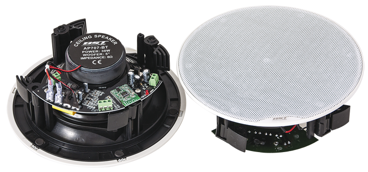 Installationshögtalare-set - 5,25" m. Bluetooth