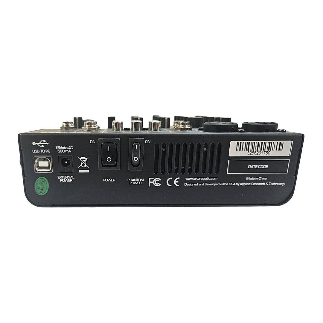ART Mixer 6 kanaler med USB-interface