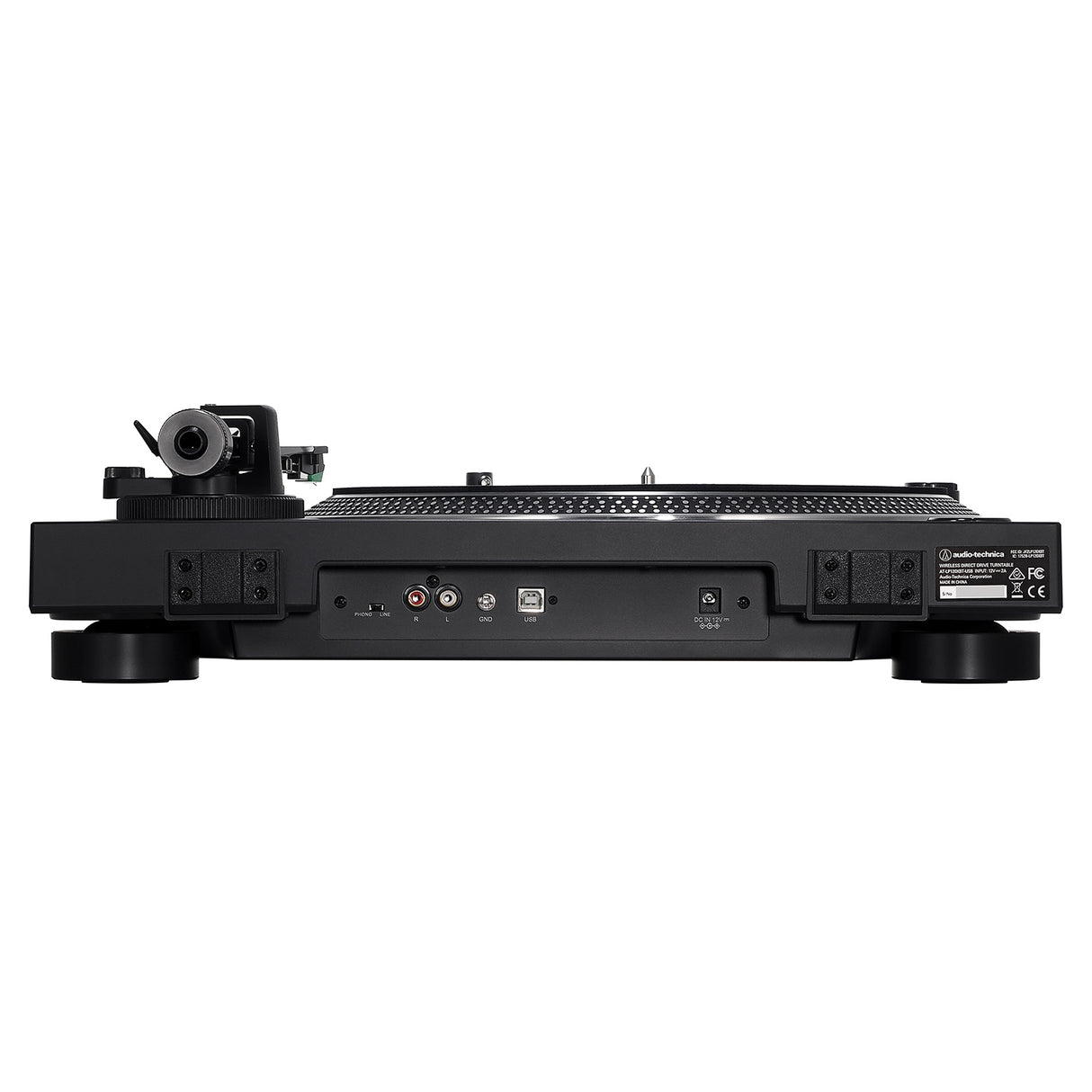 Audio-Technica AT-LP120XBT-USB Bluetooth skivspelare (svart)
