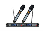 Acemic EU-870 trådlöst mikrofonsystem m/ 2 Mikrofoner