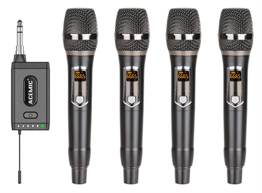 Acemic Q4M - 4 st. intelligenta trådlösa mikrofoner.