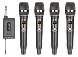 Acemic Q4M - 4 st. intelligenta trådlösa mikrofoner.