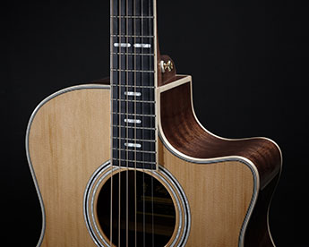 Hagstrom Siljan II Grand Auditorium Western Guitar (naturlig)