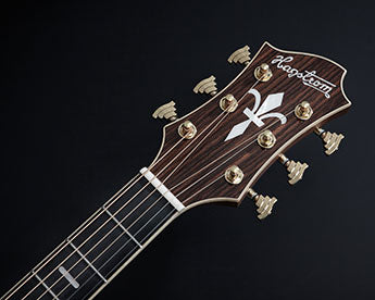Hagstrom Siljan II Grand Auditorium Western Guitar (naturlig)