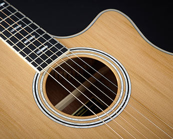 Hagstrom Siljan II Grand Auditorium Western Guitar (naturlig)