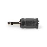 Adapter Ljudkontakt 3,5 mm stereojack hona till 3,5 mm monojack