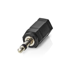 Adapter Ljudkontakt 3,5 mm stereojack hona till 3,5 mm monojack