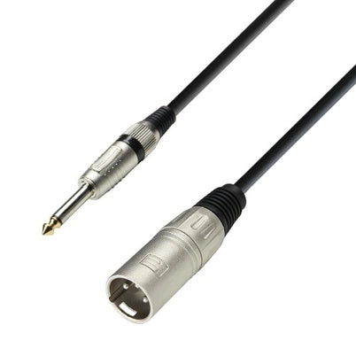 6,3 mm Jack till XLR hane (3m)