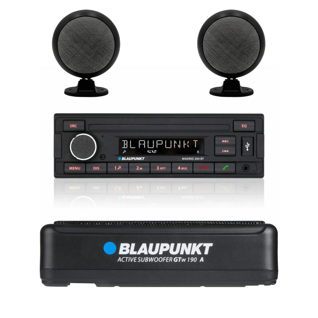 Blaupunkt Retro bilradio bundle