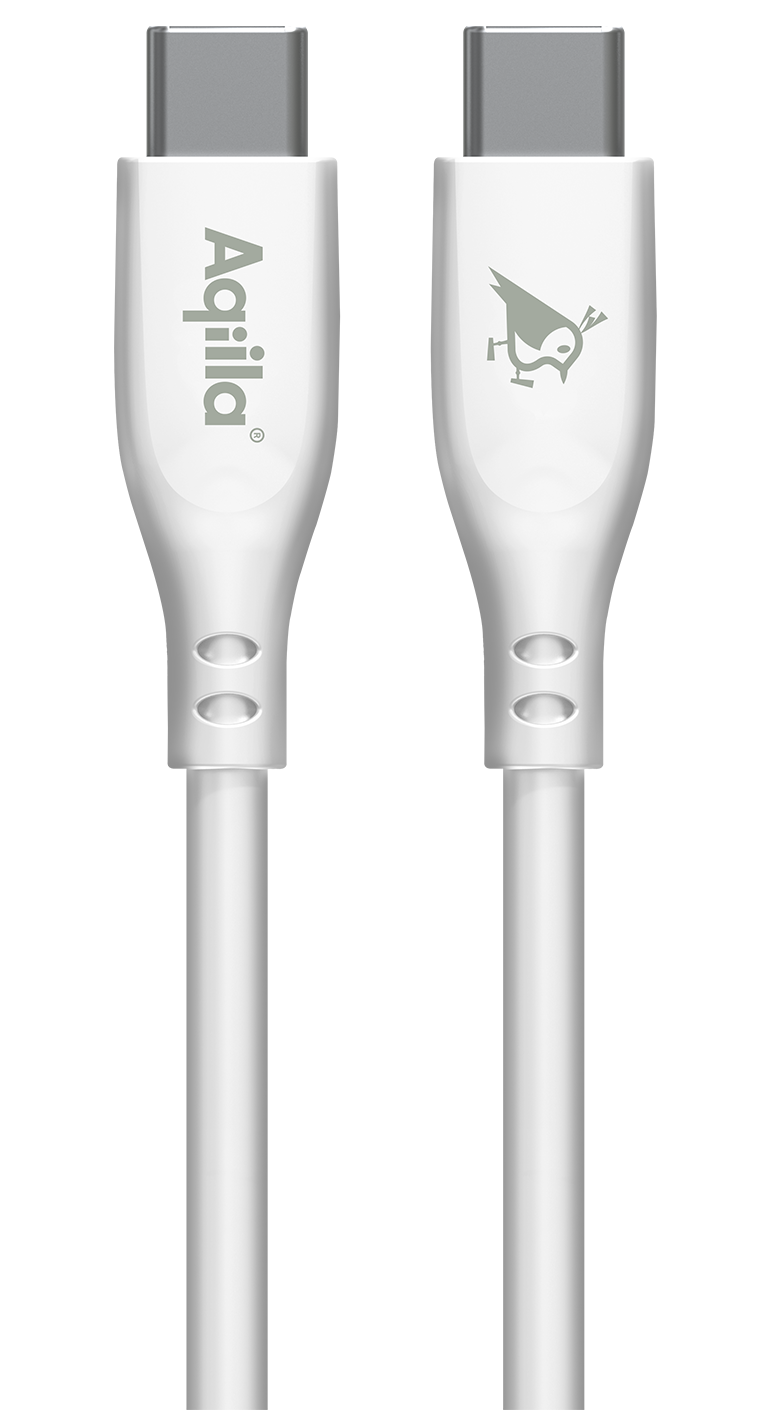 Aqiila Silicon USB-C/USB-C 2.0 60W 1m Charging cable