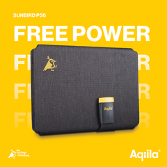 Aqiila Sunbird P56 56W Solar charger