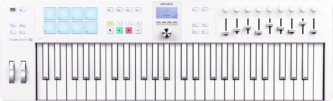 Arturia KeyLab Essential MK3 49 MIDI Keyboard ( Alpine White )