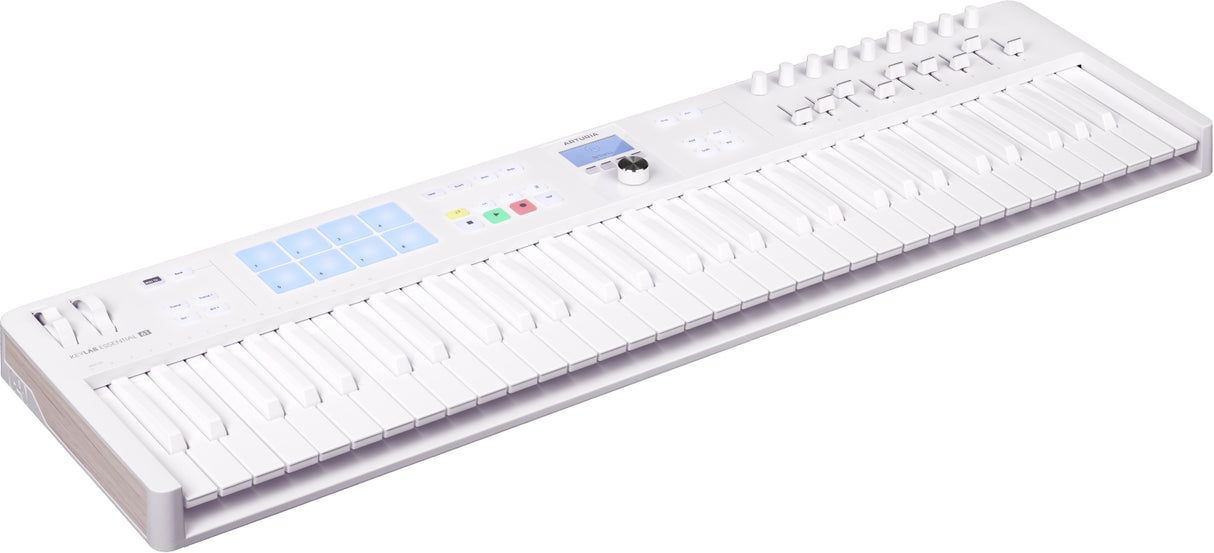 Arturia KeyLab Essential MK3 61 MIDI Keyboard ( Alpine White )