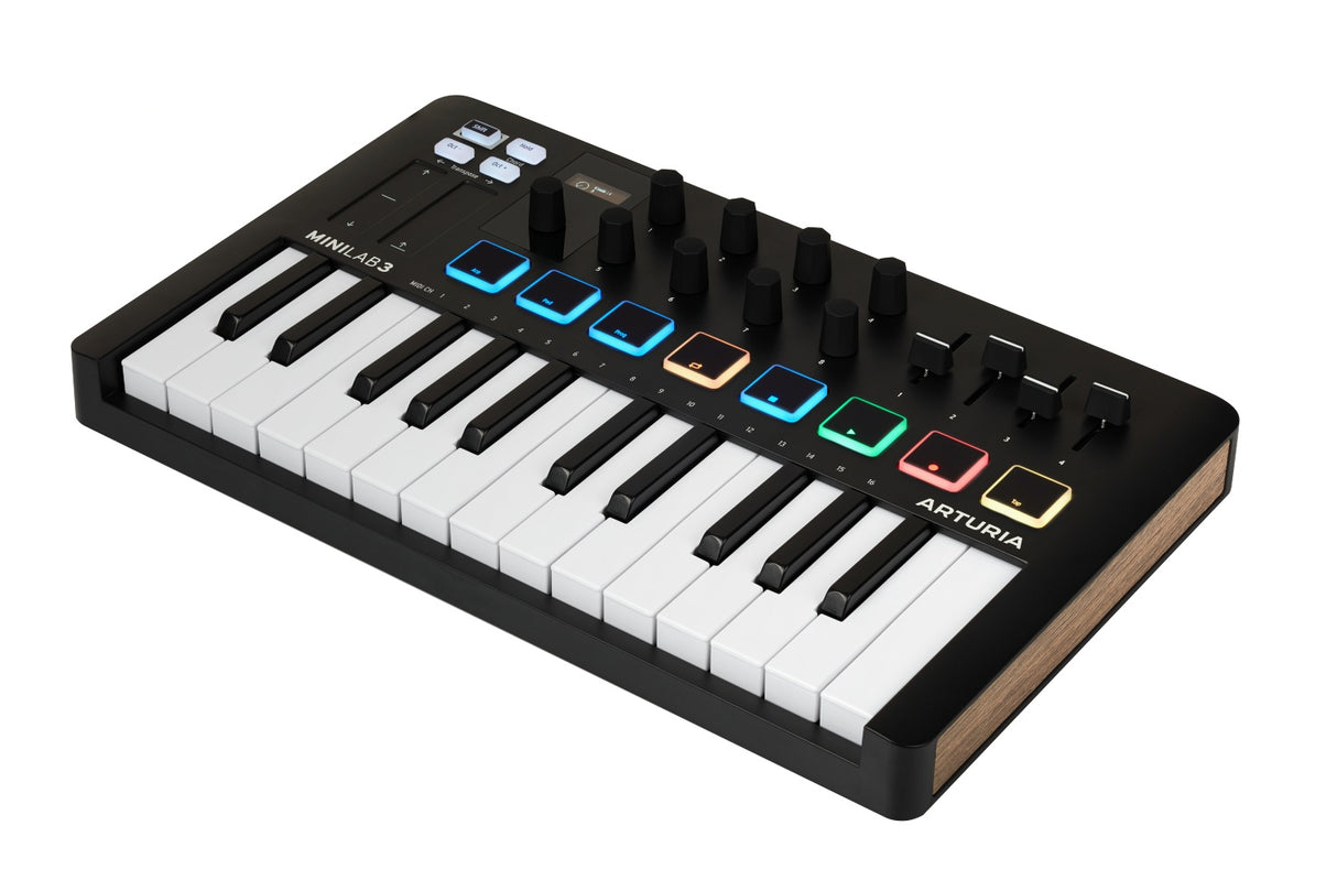 Arturia MiniLab 3 MIDI- Keyboard (svart)