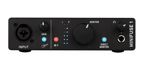 Arturia Minifuse 1 ljudkort (svart)