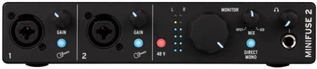 Arturia Minifuse 2 ljudkort (svart)