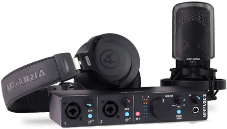 Arturia Minifuse Recording Pack (svart)