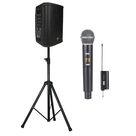 V-Tone batterihögtalare/mikrofoner bundle