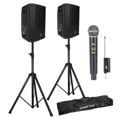 Atomic P70B - batterihögtalare/mikrofon XL-paket