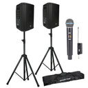 Atomic P70B - batterihögtalare/mikrofon XL-paket